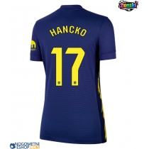 Ženski Nogometni dresi Atletico Madrid David Hancko #17 Gostujoči 2025-26 Kratek Rokav